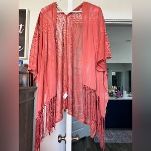 Dusty rose cardigan